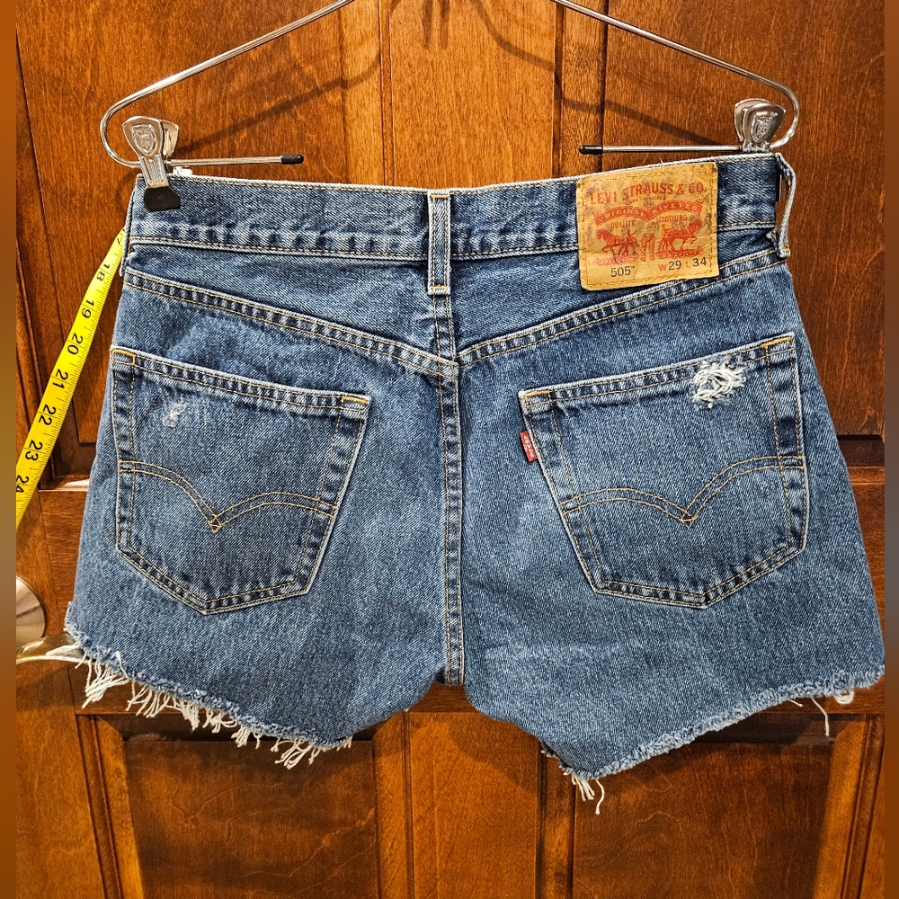 Vintage Levi's Blue Denim Cutoff Shorts